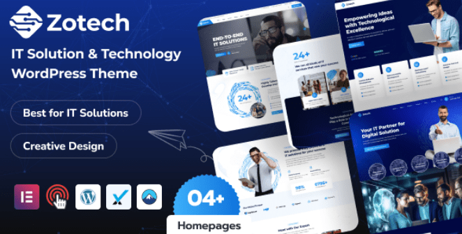 Zotech v1.0.0 IT Solutions & Technology WordPress Theme