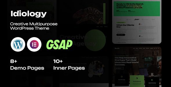 Idiology (v1.0) Creative & Corporate WordPress Theme
