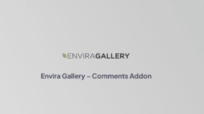 Envira Gallery – Comments Addon插件下载