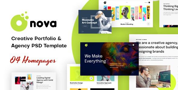 Onovo (v1.6.1) Creative Portfolio Agency WordPress Theme [Activted]
