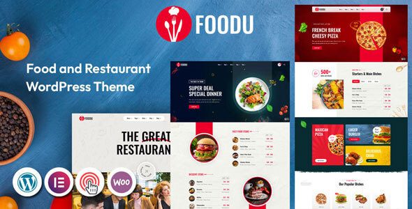 Foodu (v2.0) Food & Restaurant WordPress Theme