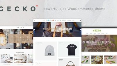 Gecko v1.9.9 Powerful Ajax WooCommerce Theme