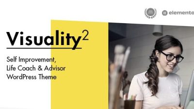 Visuality (v2.1) Self Improvement & Life Coach WordPress Theme