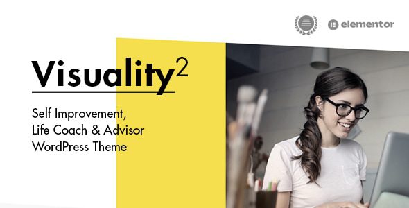Visuality (v2.1) Self Improvement & Life Coach WordPress Theme