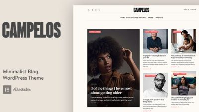 Campelos (v1.3) A Beautifully Crafted Blog Theme