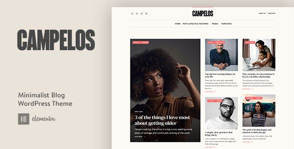 Campelos (v1.3) A Beautifully Crafted Blog Theme
