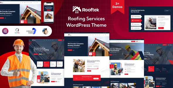 Rooftic (v1.0.0) Roofing Services WordPress Theme