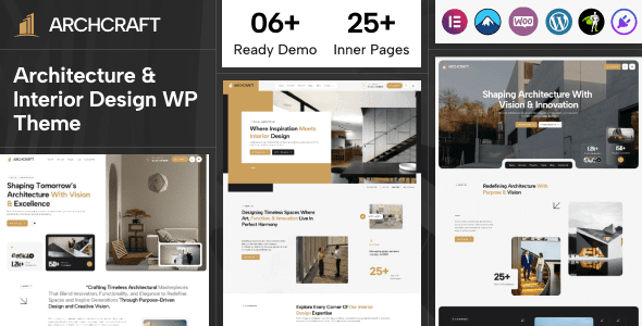 Archcraft (v1.0.0) Architecture & Interior Design Theme