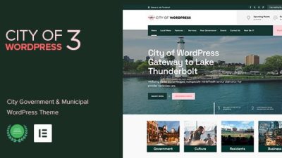 City of WP (v3.4) Municipal & Local Government Theme