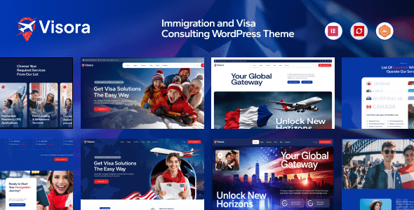 Visora (v1.0.0) Immigration and Visa Consulting Theme