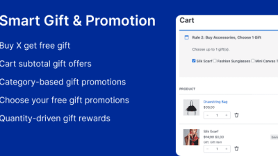 Smart Gift & Promotion for WooCommerce插件下载