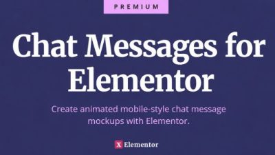Chat Messages for Elementor插件下载