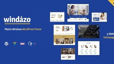Windazo (v1.2.4) Plastic Windows and Doors WordPress Theme