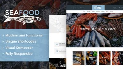 Seafood Company (v1.5.14) Fish Restaurant WordPress Theme