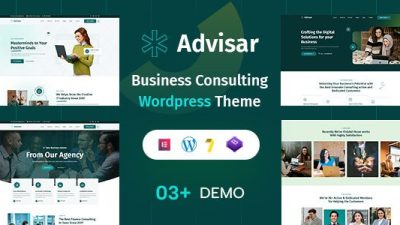 Advisar (v1.1) Business, Finance & Consulting WordPress Theme