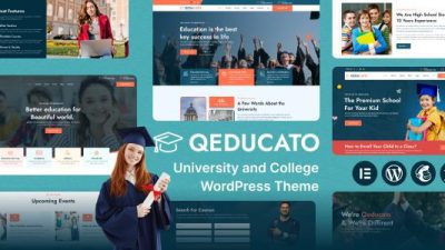 Qeducato (v2.1) University and College WordPress Theme
