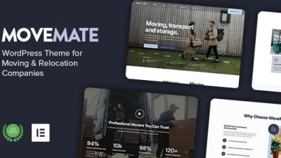 MoveMate (v1.1) Moving Company WordPress Theme