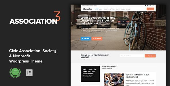 Association (v3.1) Civic and Third Sector Nonprofit WordPress Theme