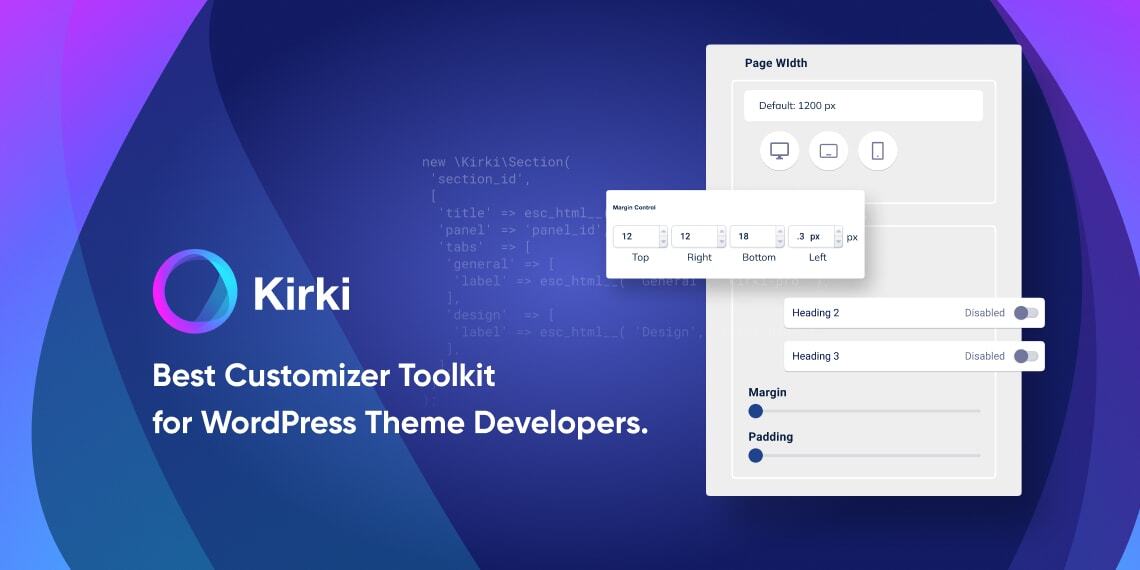 Kirki Pro (v6.0.9) WordPress Plugin