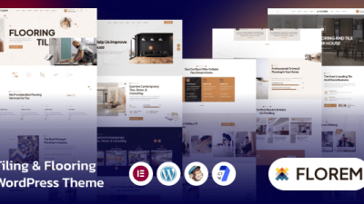 Florem (v1.2) Tiling & Flooring WordPress Theme