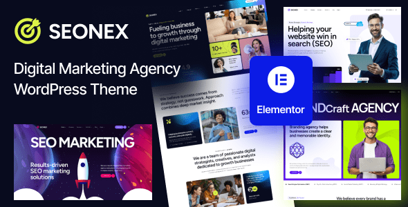 Seonex (v1.0.0) Digital Marketing Agency WordPress Theme