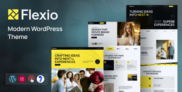 Flexio (v1.0.0) Modern WordPress Theme