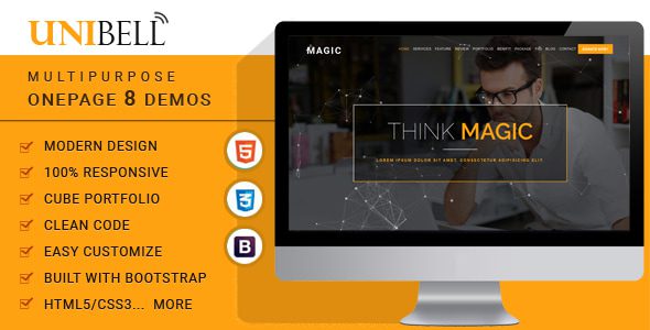 Unibell (v1.7) Multipurpose WordPress Theme