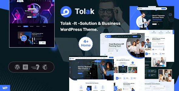 Tolak (v1.2.0) It Solution & Business WordPress Theme