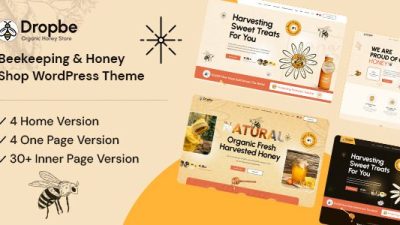 Dropbe (v1.0.0) Beekeeping and Honey Shop WordPress Theme