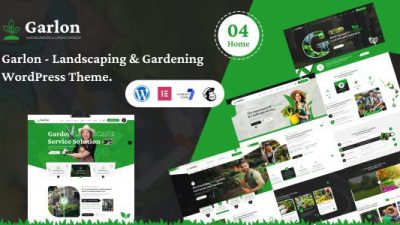 Garlon (v1.0.0) Gardening and Landscaping WordPress Theme