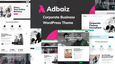 Adbaiz (v1.0) Corporate Business WordPress Theme
