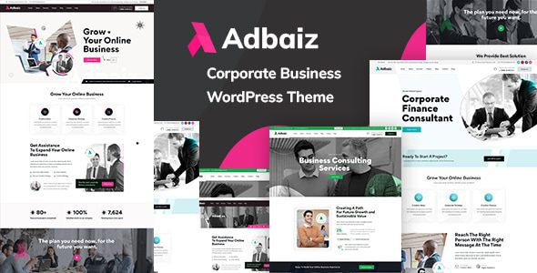 Adbaiz (v1.0) Corporate Business WordPress Theme