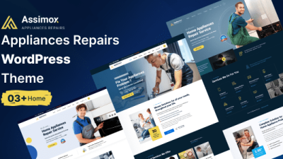 Assimox (v1.0) Appliances Repair WordPress Theme