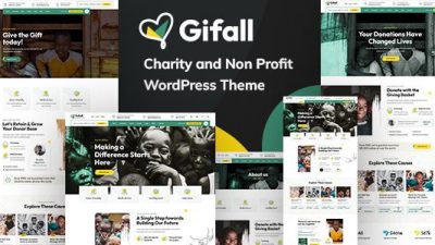 Gifall (v1.0.1) Charity Non Profit WordPress Theme