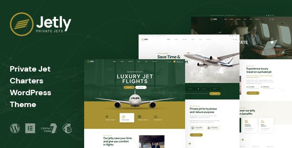 Jetly (v1.1.0) Private Jet Charters WordPress Theme