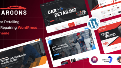 Karoons (v1.0.0) Car Detailing & Repair WordPress Theme