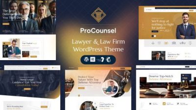 Procounsel (v1.0.0) Law Firm WordPress Theme