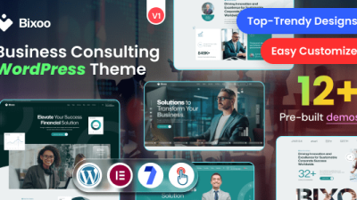 Bixoo (v1.0.2) Business Consulting WordPress Theme