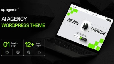 Agenio (v1.0) AI Agency & Technology WordPress Theme