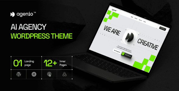 Agenio (v1.0) AI Agency & Technology WordPress Theme