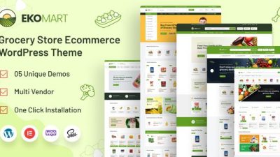 Ekomart (v1.0.1) Grocery Shop WooCommerce WordPress Theme