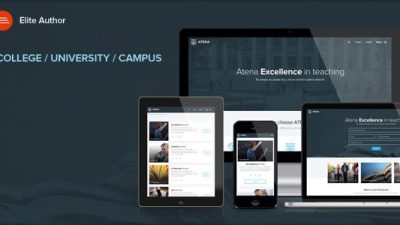 ATENA (v1.0) College, University and Campus WordPress
