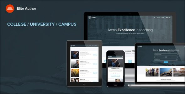 ATENA (v1.0) College, University and Campus WordPress
