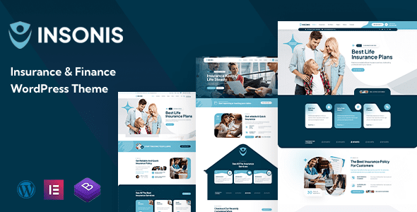 Insonis (v1.0.0) Insurance & Finance WordPress Theme