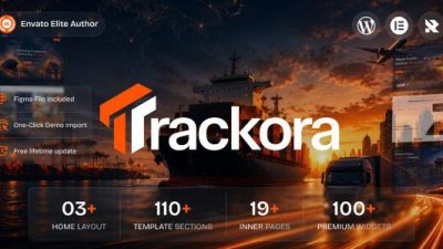 Trackora (v1.0.0) Transportation & Logistics WordPress