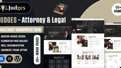 Judges (v1.0.0) Attorney & Legal WordPress Theme