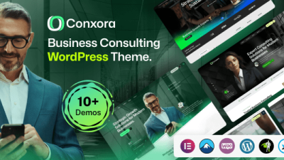 Conxora (v1.0.0) Business Consulting WordPress Theme
