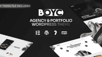 Boyc (v1.0.0) Creative Agency Portfolio WordPress Theme