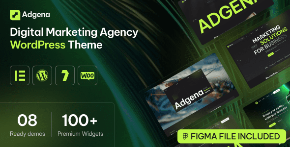 Adgena (v1.0.0) Digital Marketing Agency WordPress Theme