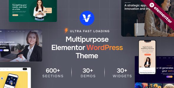 Vonix (v2.0) Multi-purpose Elementor WordPress Theme